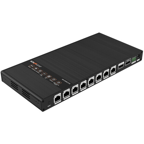 BZBGEAR 1x8 4K60 UHD 18 Gb/s HDMI Splitter/Distribution Amplifier (230')