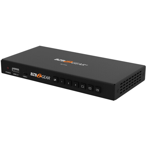 BZBGEAR 3-Source 4K USB/HDMI Video Selector and Mixer