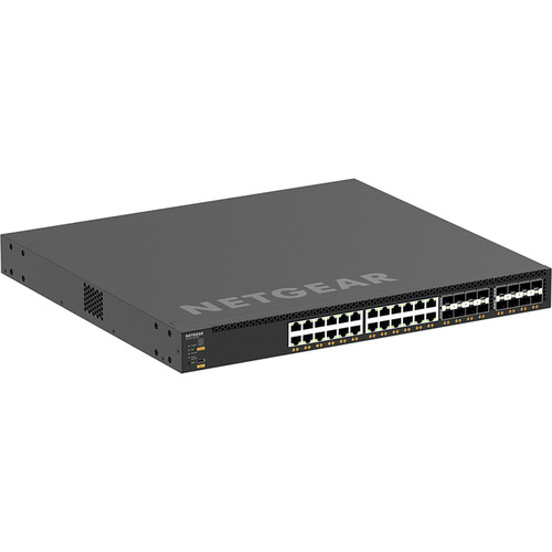 BZBGEAR Netgear AV Line M4350-24X8F8V 24-Port 10G PoE++ Compliant Managed Switch