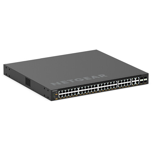 BZBGEAR Netgear AV Line M4350-44M4X4V 48-Port 2.5G / 10G PoE++ Compliant Managed Switch (TAA Compliant)