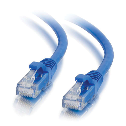 C2G Cat 6a Snagless Unshielded Ethernet Patch Cable (1' Blue)