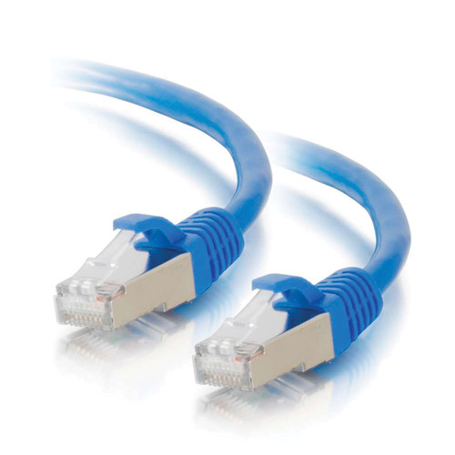 C2G CAT6 Snagless Shielded STP Ethernet Network Patch Cable (35' Blue)