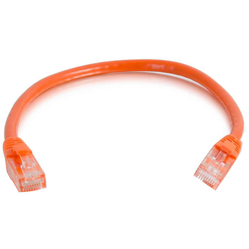 C2G Cat 6 Snagless Unshielded Patch Cable (2' Orange)