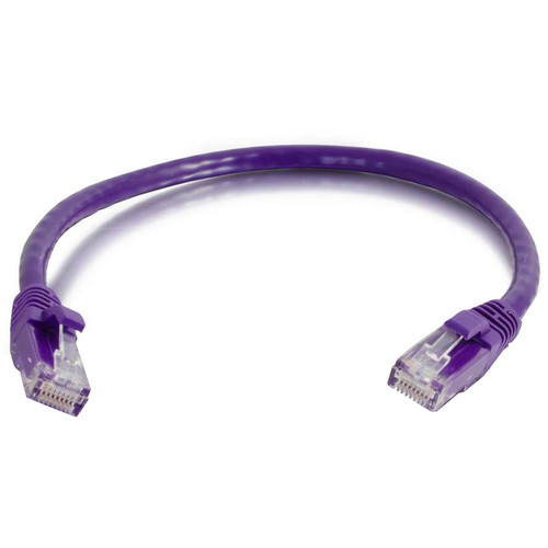 C2G Cat 6 Snagless Unshielded Patch Cable (15' Purple)