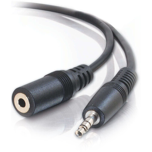 C2G 3.5mm Stereo Male to 3.5mm Stereo Female Extension Cable (6')