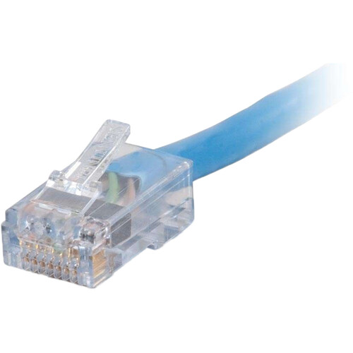 C2G Cat 6 Non-Booted UTP Ethernet Patch Cable (35' Blue Plenum)