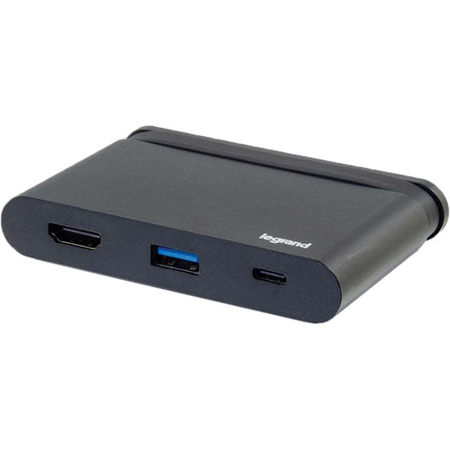 C2G USB-C 3-in-1 Mini Dock with HDMI USB-A and 100W PD
