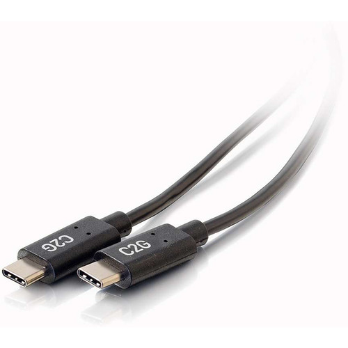 C2G USB 2.0 Type-C Male To Type-C Male Cable (6' 3A)