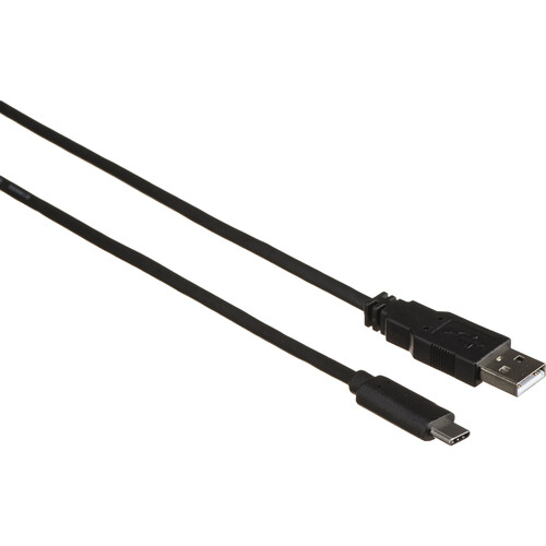 C2G USB 2.0 Type-A to USB Type-C Male Cable (10' Black)