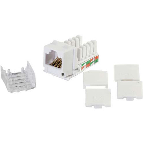 C2G CAT6 RJ45 UTP Keystone Jack (White)
