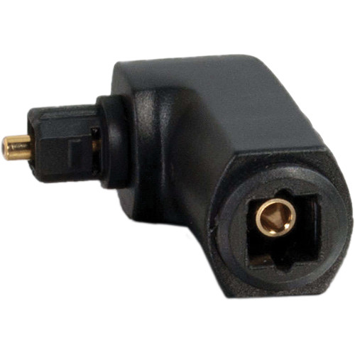 C2G Velocity Right Angle TOSLink Port Sa