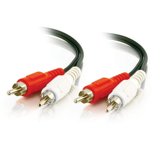 C2G Value Series RCA Male Stereo Audio Cable (3')