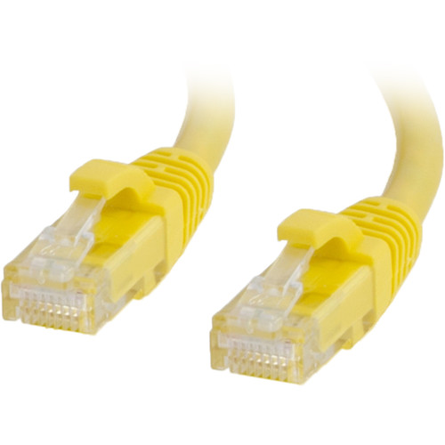 C2G Cat 6a Snagless Unshielded Ethernet Patch Cable (7' Yellow)
