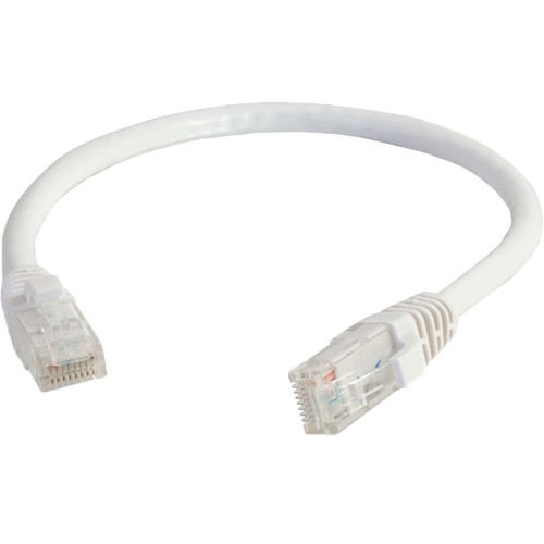C2G Cat 6a Snagless Unshielded Ethernet Patch Cable (6' White)