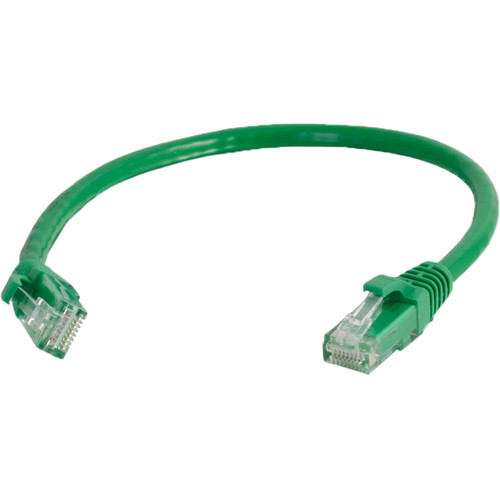 C2G Cat 6a Snagless Unshielded Ethernet Patch Cable (7' Green)