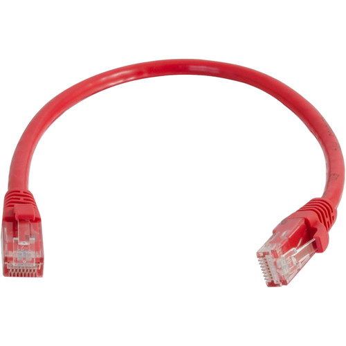 C2G Cat 6a Snagless Unshielded Ethernet Patch Cable (25' Red)