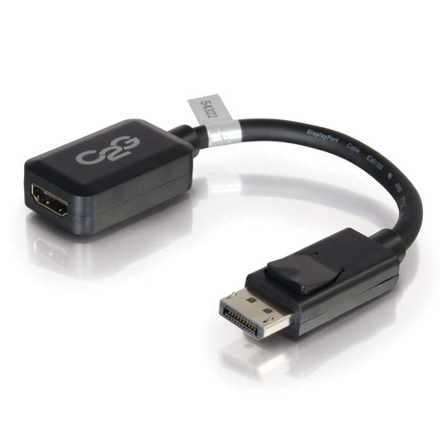 C2G DisplayPort Male to HDMI Female Adapter Converter (Black 8