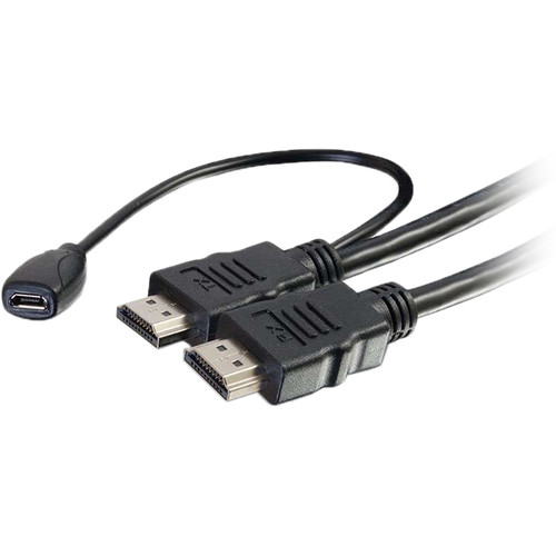 C2G High-Speed HDMI Cable with Built-In Power Inserter (6')