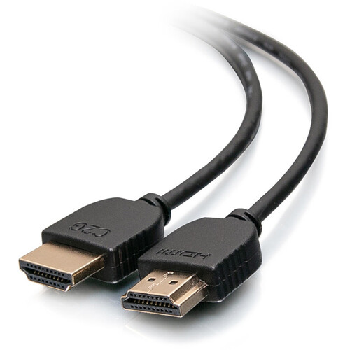 C2G Ultra Flexible High Speed HDMI Cable with Ethernet Capabilities & Low Profile Connectors (3' 3-Pack)