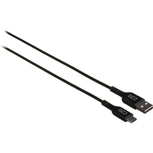 C2G USB 2.0 Type-A to USB Type-C Male Cable (1.5' Black)