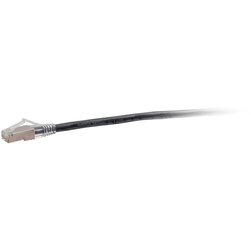 C2G Cat 6a Snagless Shielded Ethernet Patch Cable (75' Black)