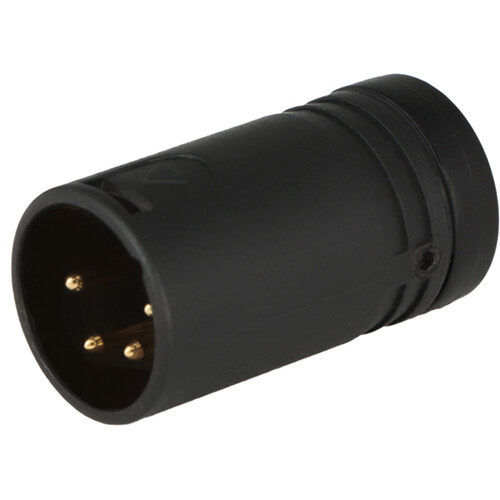 Cable Techniques Low-Profile Right Angle XLR 4-Pin Male (Standard B-Shell)