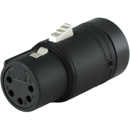 Cable Techniques Low-Profile Right Angle XLR 5-Pin Female (Large B-Shell)