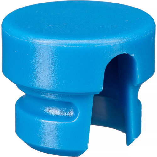 Cable Techniques Low-Profile Cap for Low-Profile XLR Connectors Outlet for up to 6.0mm OD Cable (Large Blue)