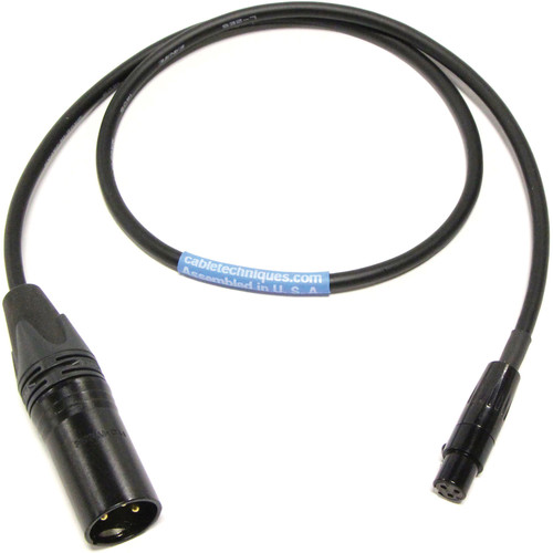 داستان+س+ک+س+18 ... Techniques CT-PTXR-18 TA3F to XLR-3M Cable for Sound Devices (18