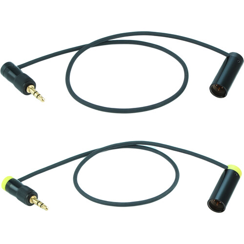 Cable Techniques Right-Angle Locking 3.5mm TRS to Low-Profile TA3M Cable for Sony URX-P41D (15