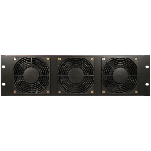CableTronix Rackmountable Triple-Fan Blower (3 RU Horizontal Air Flow)