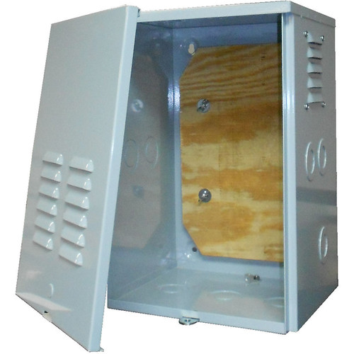 CableTronix Metal Enclosure with Plywood Backing (18 x 12 x 11