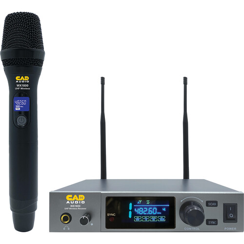 CAD WX1800HH Wireless Handheld Microphone System (550 to 590 MHz)