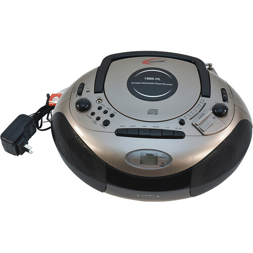 Califone Spirit SD Multimedia Player/Recorder Boombox (2022 Version)