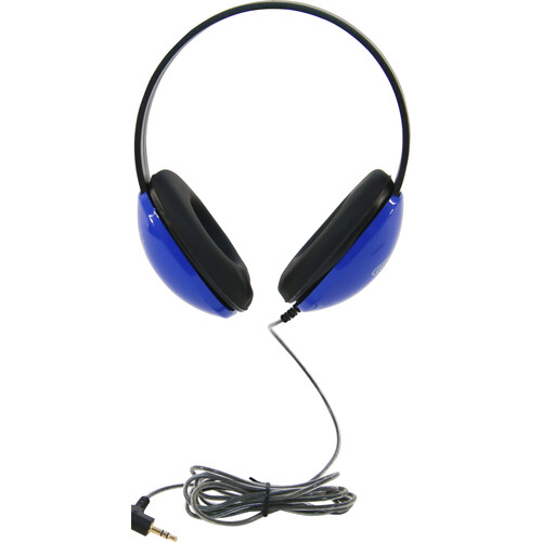 Califone 2800-BL CT Listening First Over-Ear Headphones for Students (Blue)