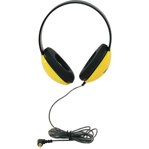 Califone 2800-YL CT Listening First Over-Ear Headphones for Students (Yellow)