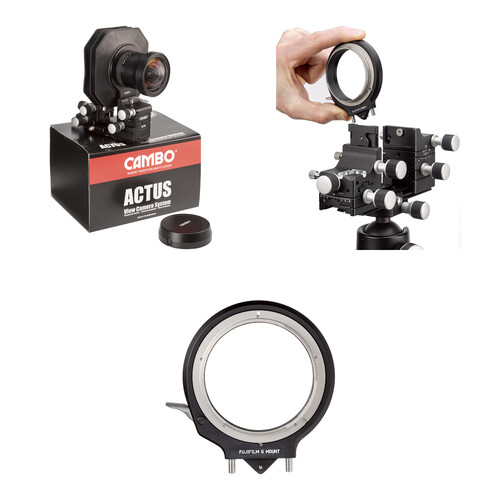 Cambo ACTUS-G View Camera Body with 19mm f/4 Lens Kit (FUJIFILM G)