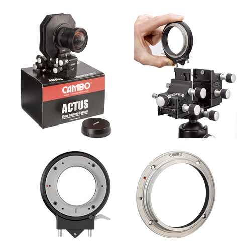 Cambo ACTUS-G View Camera Body with 19mm f/4 Lens Kit (Canon RF)