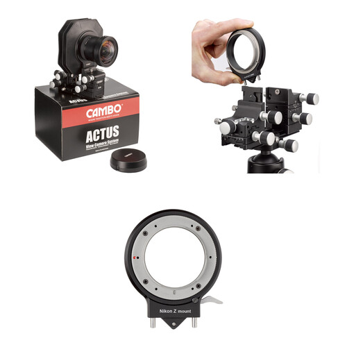 Cambo ACTUS-G View Camera Body with 19mm f/4 Lens Kit (Nikon Z)