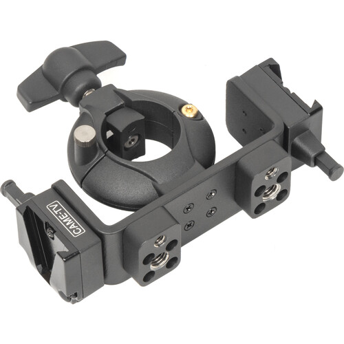 CAME-TV Adjustable Pin Lock Swing Clamp for 22-36mm Tubing (Dual V-Mounts 1/4