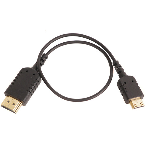CAME-TV Ultra-Thin Mini-HDMI to HDMI Cable (1')