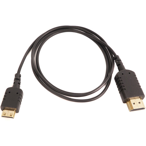 CAME-TV Ultra-Thin Mini-HDMI to HDMI Cable (3')