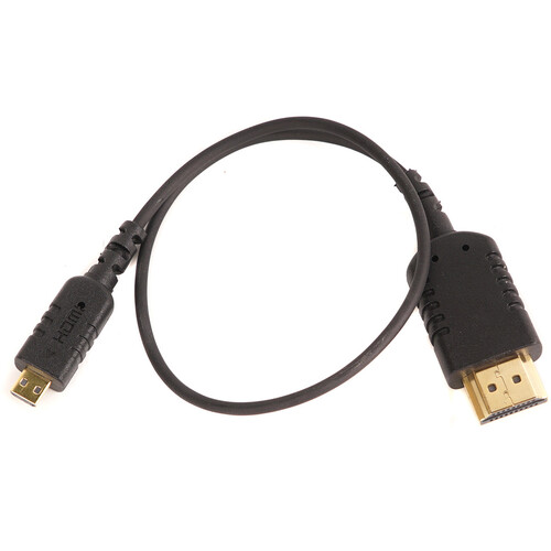 CAME-TV Ultra-Thin Micro-HDMI to HDMI Cable (1')