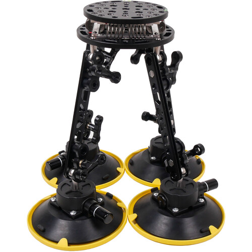 CAME-TV 4-Arm Suction Cup Car Mount (22 lb Capacity)