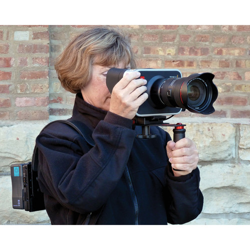 CameraRibbon Shoulder Rig Camera Support with Anton QR AB BMCC