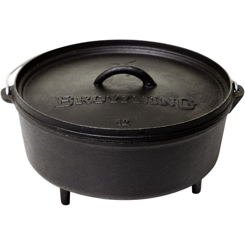 Camp Chef 12" Browning Cast Iron Dutch Oven SDO12B B&H