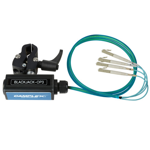 Camplex opticalCON QUAD to Four LC Breakout Adapter (Multimode with Clamp)