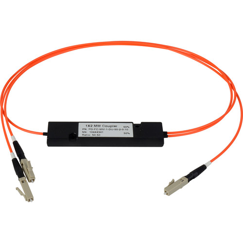 Camplex Multimode LC Fiber Optic 1x2 Splitter Cable (3')
