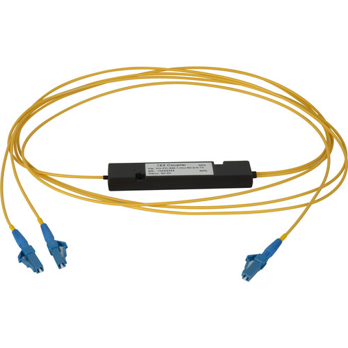 Camplex Singlemode LC Fiber Optic 1x2 Splitter Cable (2')