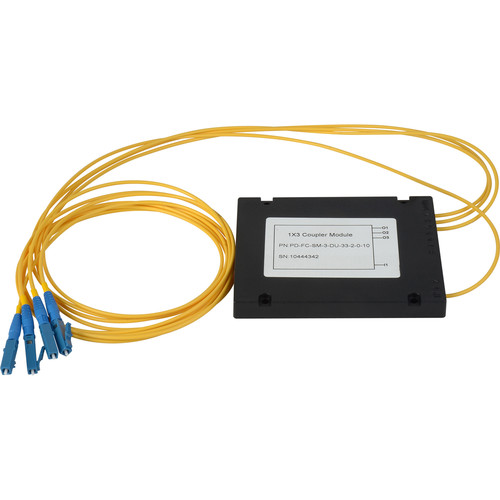 Camplex Singlemode LC Fiber Optic 1x3 Splitter Cable (2')